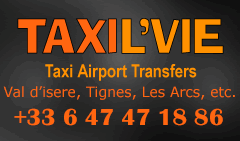 Taxi Bourg-Saint-Maurice train station