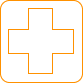 Seated patient transport logo-medical